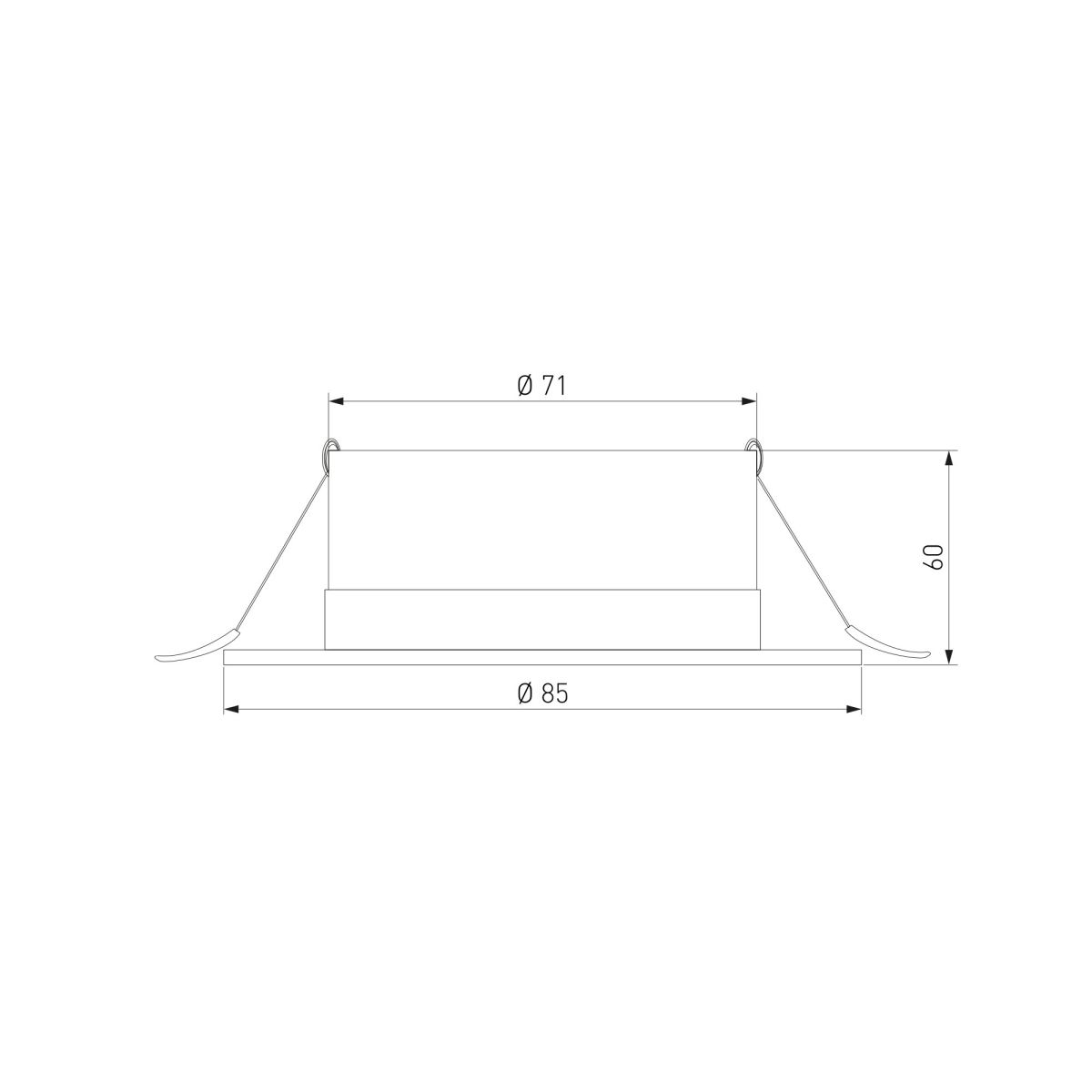 точечный светильник elektrostandard 35128/u черный 4690389219375 a072073
