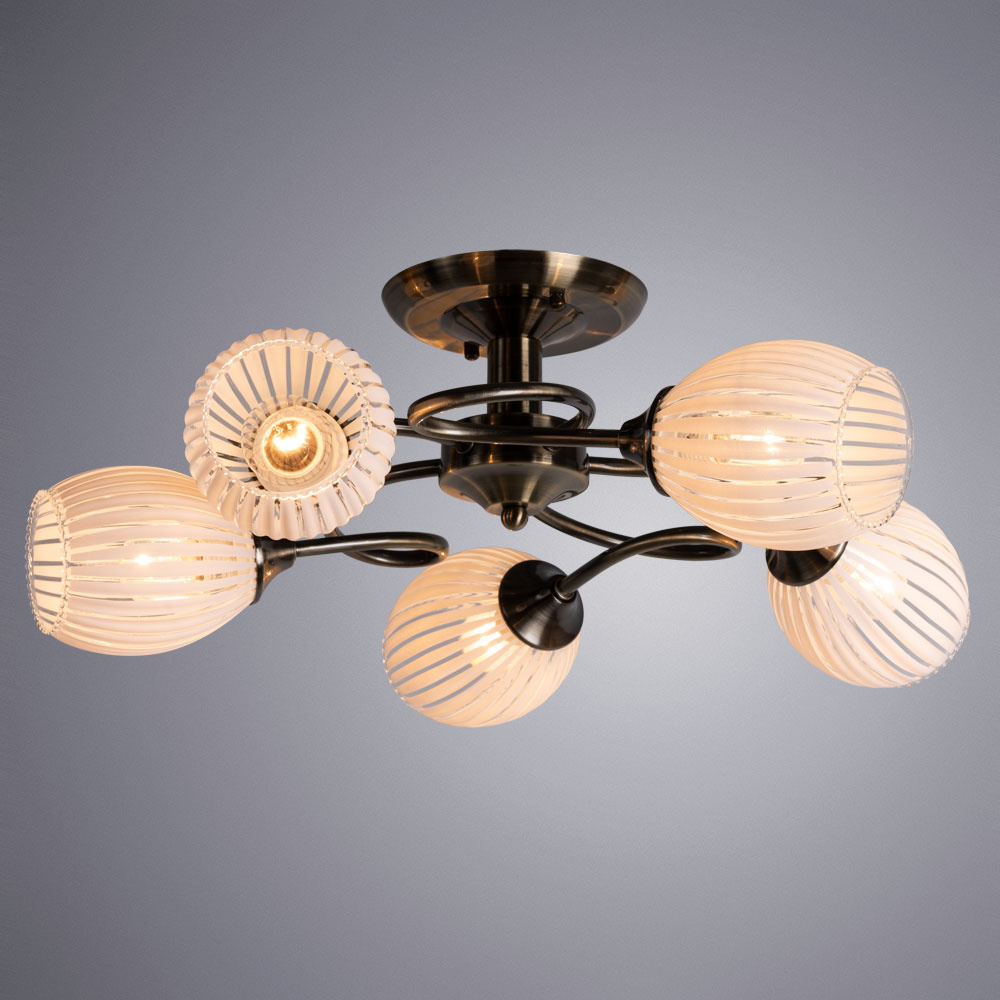 потолочная люстра arte lamp arya a2941pl-5ab