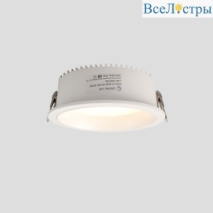 Встраиваемый светильник Crystal Lux CLT 529C135 WH 3000K