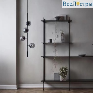 Подвесной светильник iLamp Artis 8149P/4B BK-SM