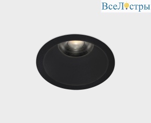 Встраиваемый светильник Italline IT06-6025 black 4000K