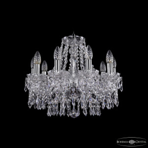 Подвесная люстра Bohemia Ivele Crystal 1403/10/160 Ni