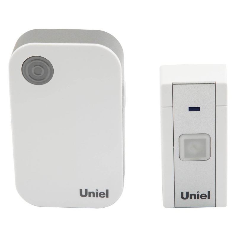 звонок электронный (ul-00006436) uniel udb-091w-r1t1-36s-wh