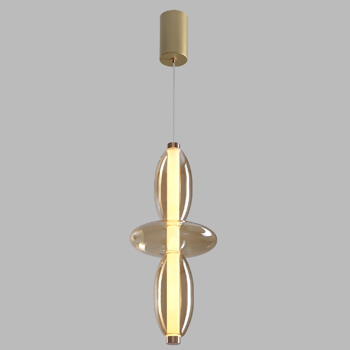подвесной светильник crystal lux quasar sp14w led amber