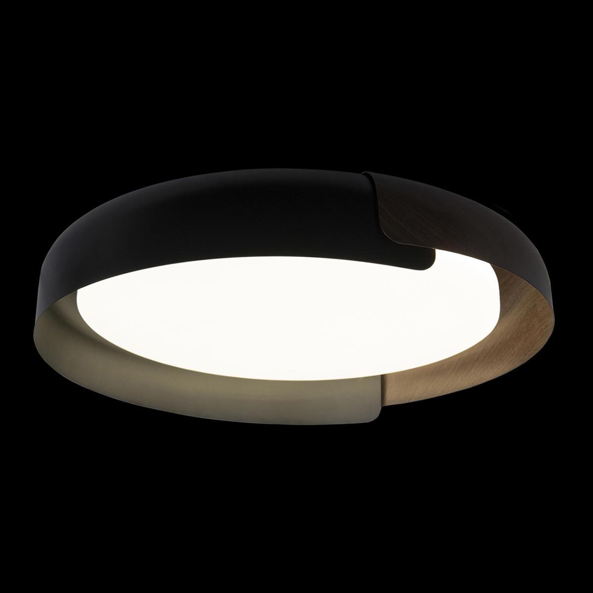 потолочный светодиодный светильник loft it coin 10198 black