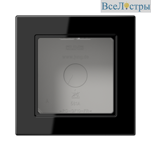 Коробка с рамкой для накладного монтажа Jung A5581BFASW