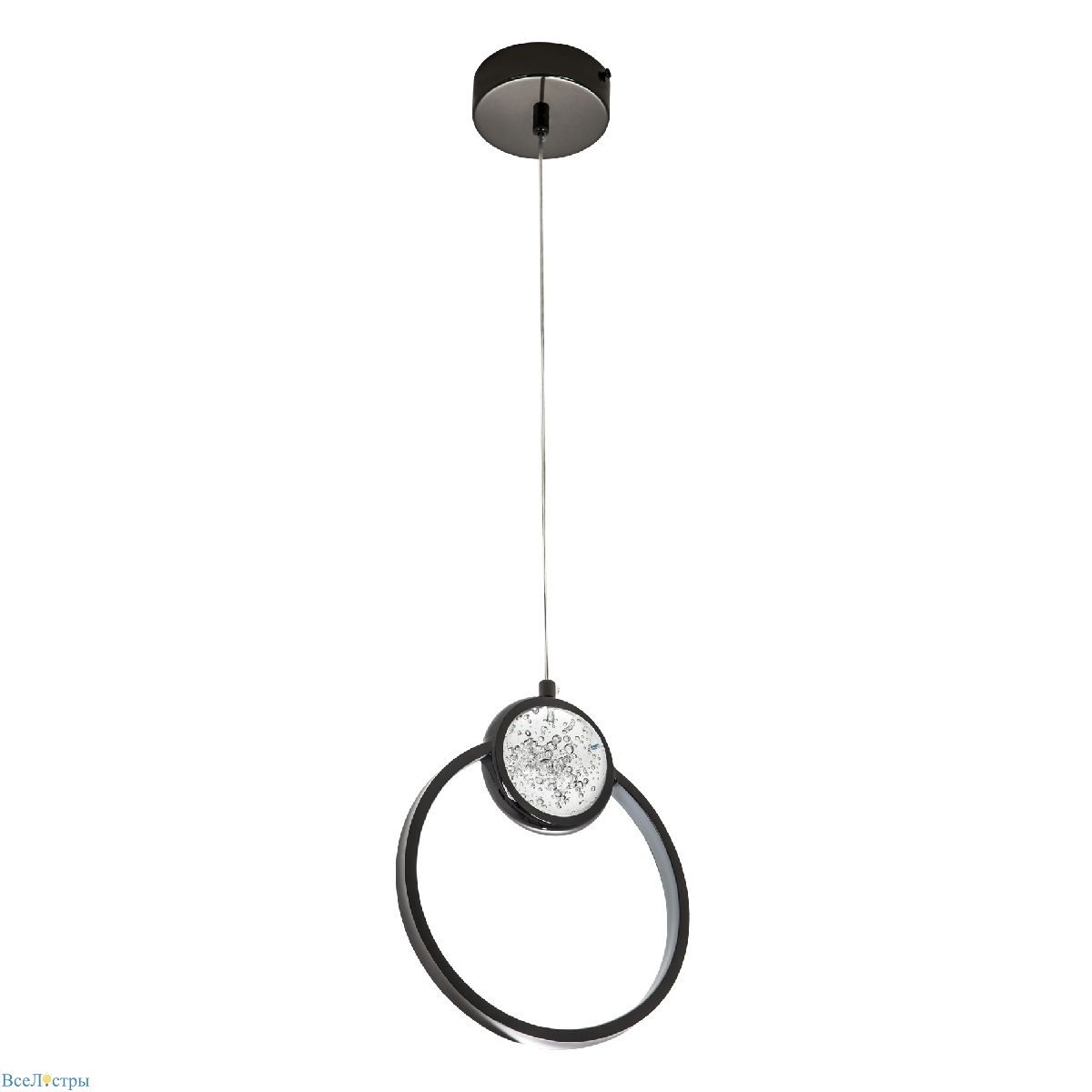 подвесной светильник led4u l8603-1 bk