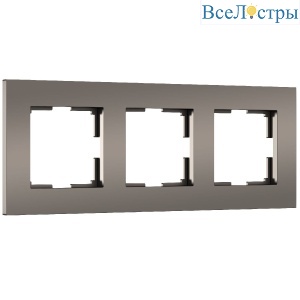 Рамка на 3 поста Werkel Slab 4690389193453 W0032963 a062814