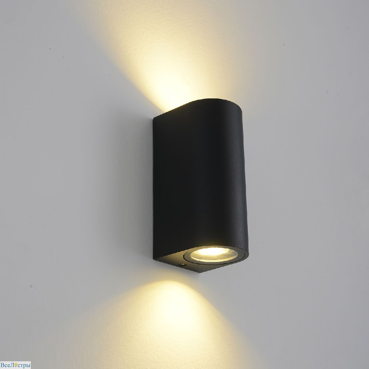 уличный настенный светильник crystal lux clt 527w2 bl