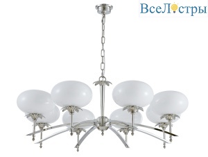 Подвесная люстра Newport Domenica 4658/C nickel М0070847