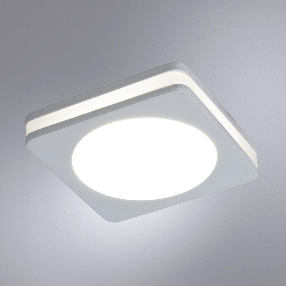 встраиваемый светодиодный светильник arte lamp tabit a8432pl-1wh