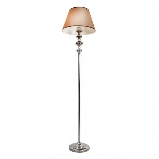 торшер ilamp brooklyn f2401-1 nickel