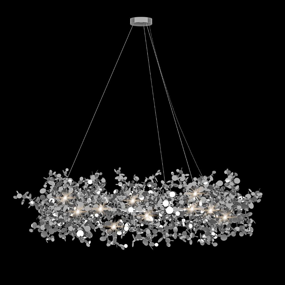 подвесная люстра loft it spark 10101/800 chrome