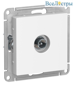Розетка TV оконечная 1DB Systeme Electric AtlasDesign Лотос ATN001391