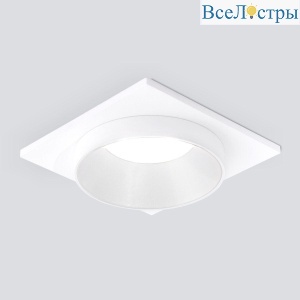 Встраиваемый светильник Elektrostandard 116 MR16 белый 4690389175244