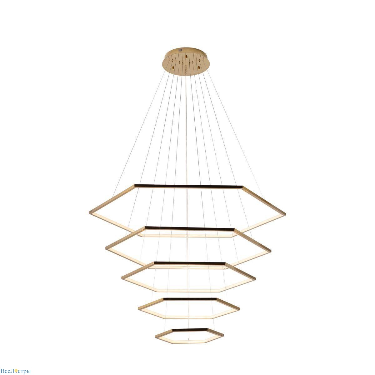 подвесной светодиодный светильник loft it ring 10016/5