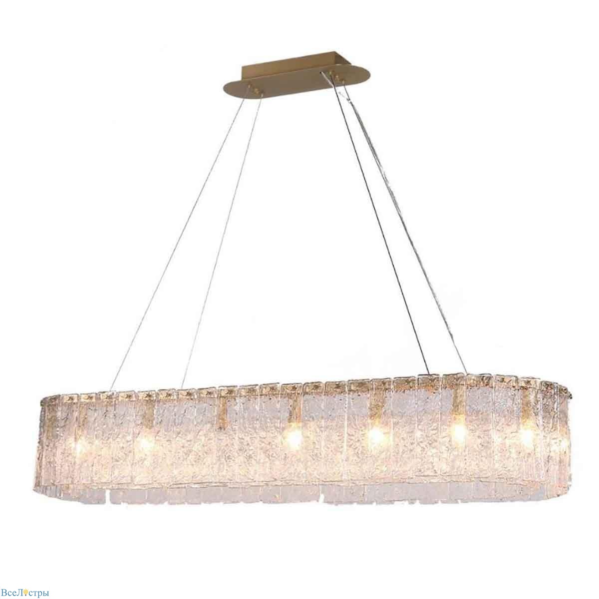 подвесной светильник newport 10820/120 brass oval м0064786