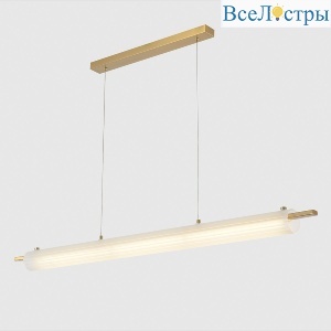 Подвесной светильник Crystal Lux TUNNEL SP40 LED BRASS