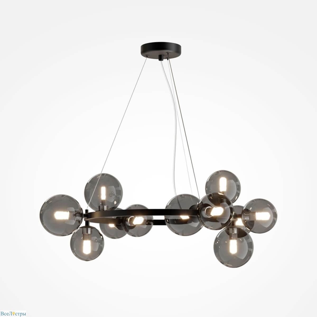 подвесная люстра maytoni dallas mod545pl-11b