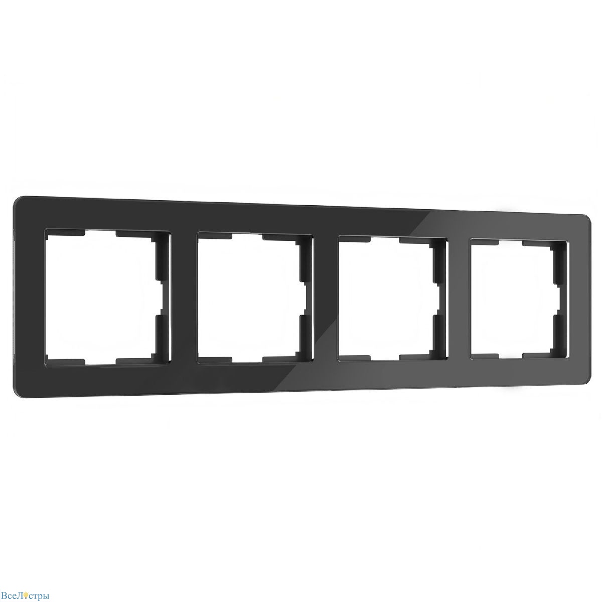 рамка на 4 поста werkel acrylic 4690389190544 w0042708 a062133