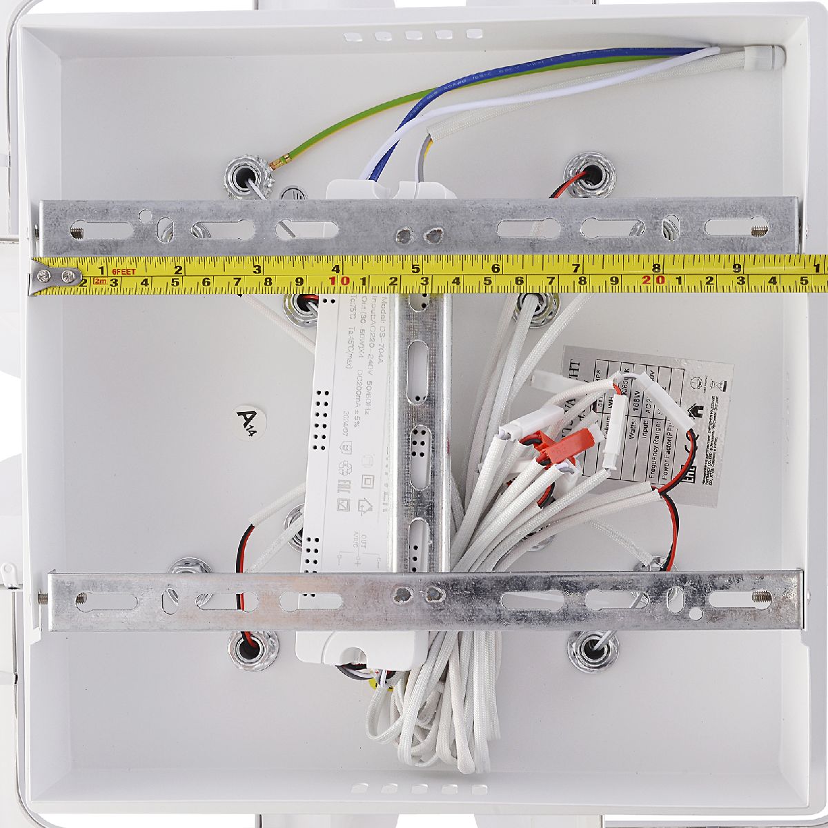 потолочная люстра natali kovaltseva spektr led smart 84006