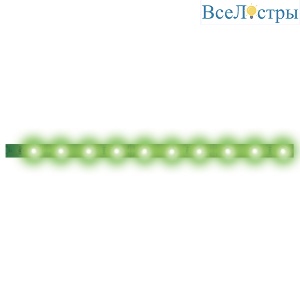Светодиодная лента Uniel ULS-N21-2835-120LED/m-8mm-IP67-220V-8W/m-50M-GREEN бобина