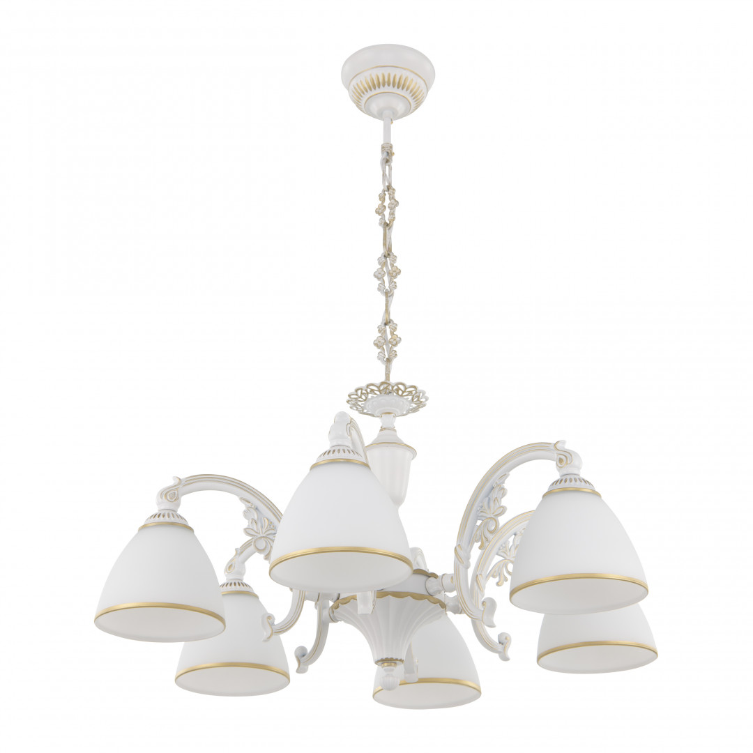 подвесная люстра arte milano 347837/6 wt+g