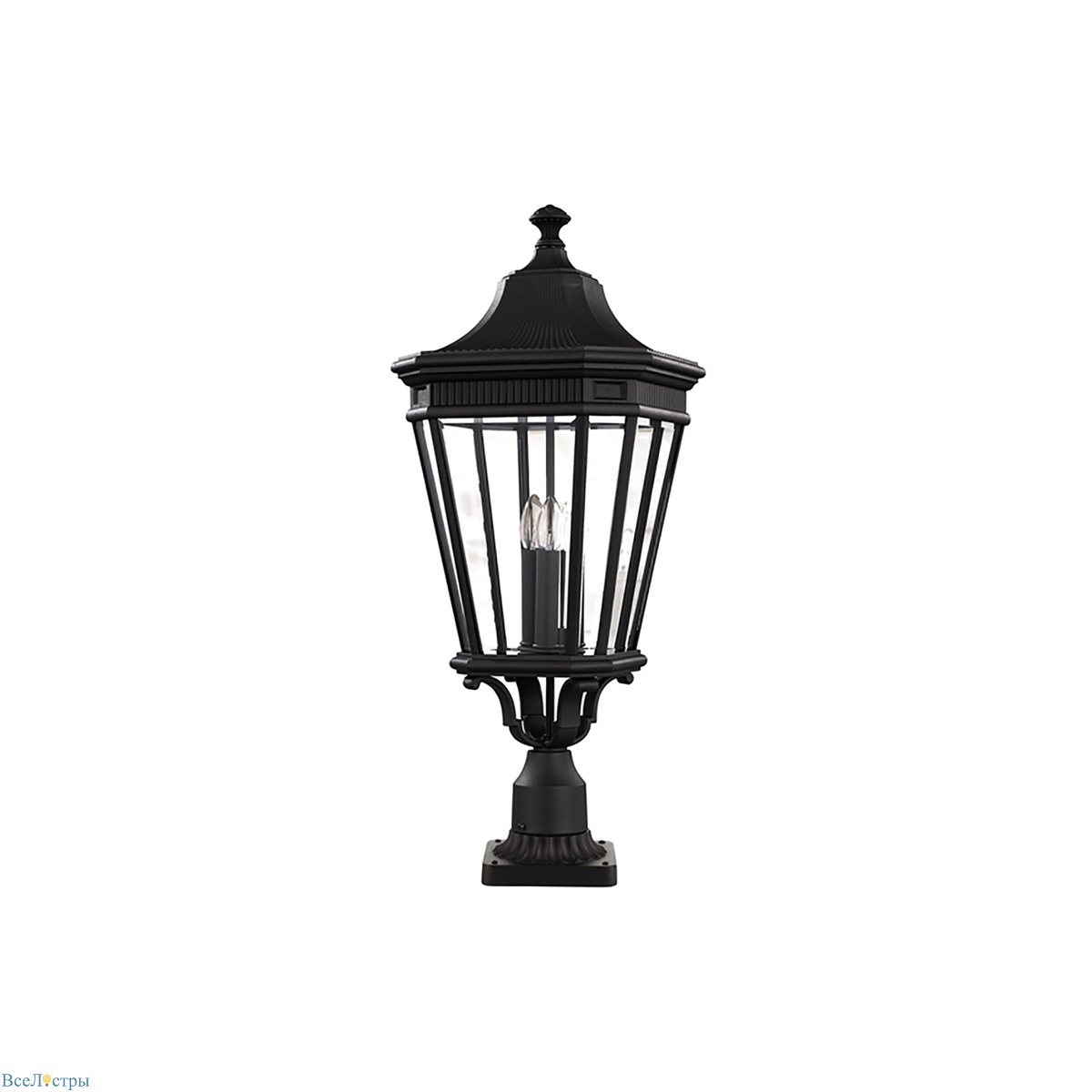 ландшафтный светильник feiss cotswold lane fe-cotsln3-l-bk
