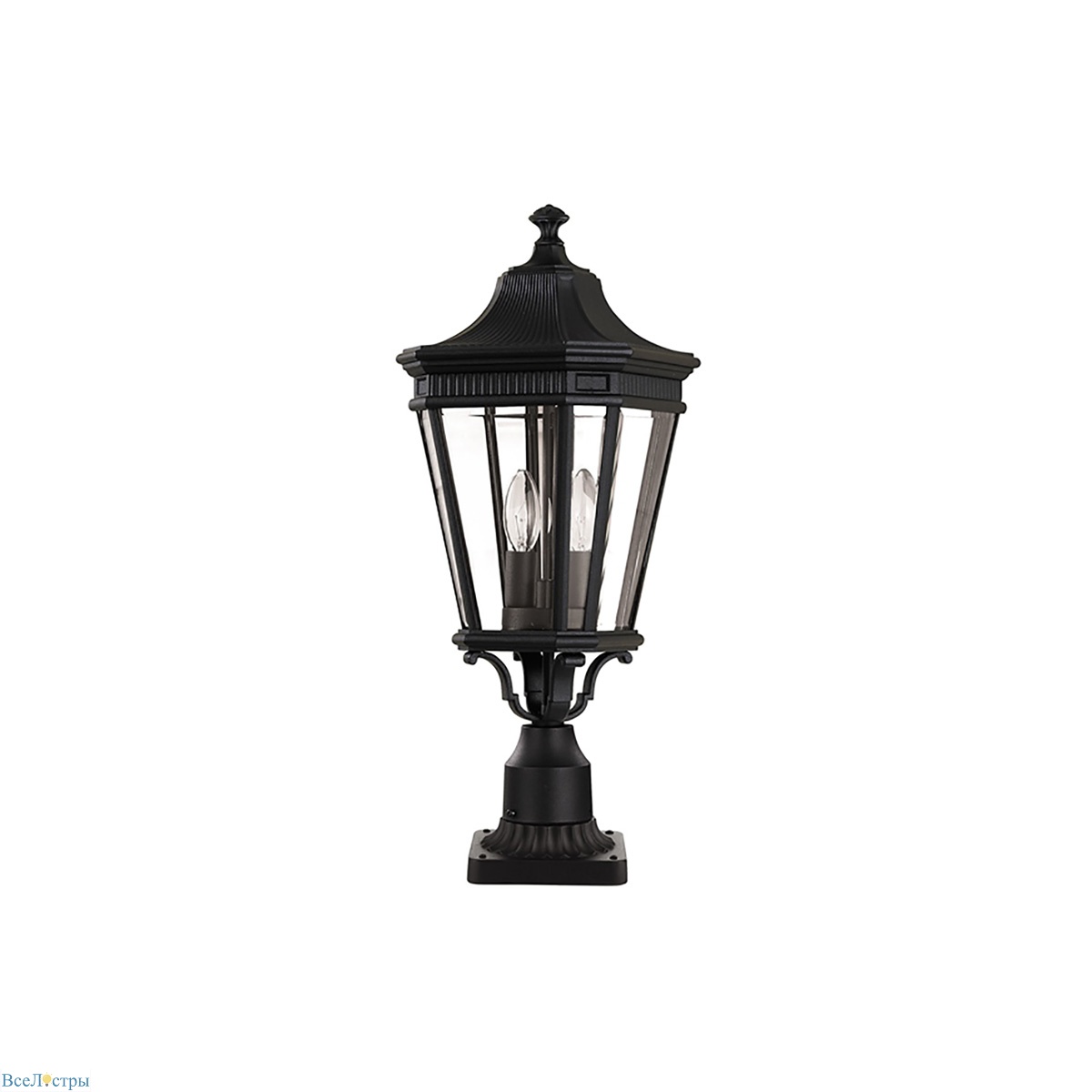 ландшафтный светильник feiss cotswold lane fe-cotsln3-m-bk