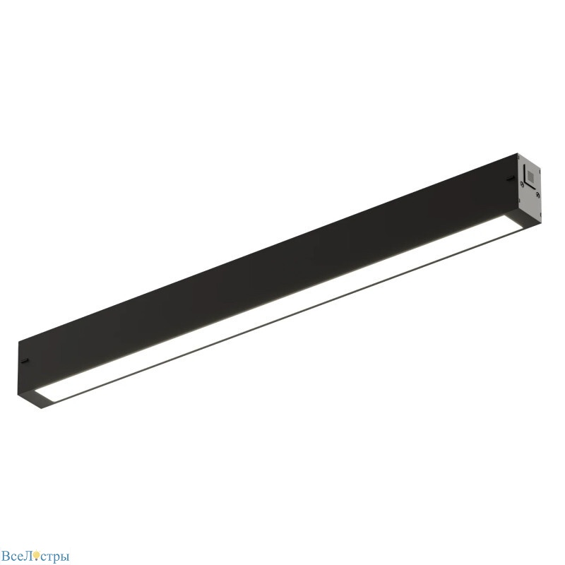 трековый однофазный светильник denkirs smart linear dk8004-conn-bk