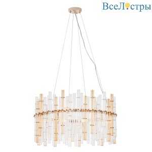 Подвесная люстра Arte Lamp Crystalla A4111LM-16GO