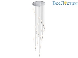 Подвесная люстра Newport 4812+10/S chrome М0069338