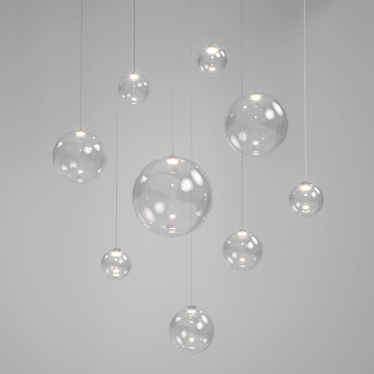 подвесной светильник eurosvet wonder 50232/1 led прозрачный a058639