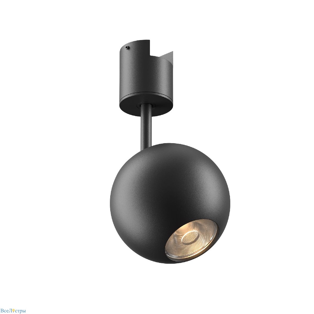 трековый магнитный светильник maytoni sfera tr164-1-8w3k-m-b
