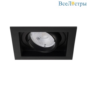 Встраиваемый светильник Arlight MS-VORTEX-BUILT-S90x90-12W Day4000 (BK-BK, 40 deg, 230V) 057962