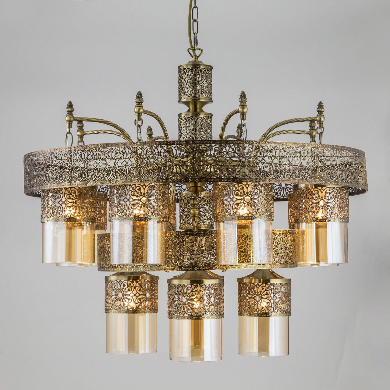 подвесная люстра citilux эмир cl467193