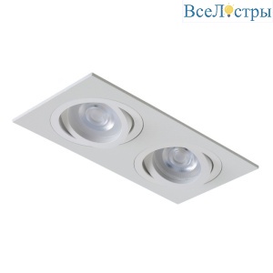 Встраиваемый светильник Crystal Lux CLT 002C2 WH