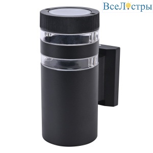 Уличный настенный светильник Uniel UUL-S19A 60W/E27 IP65 BLACK UL-00012920