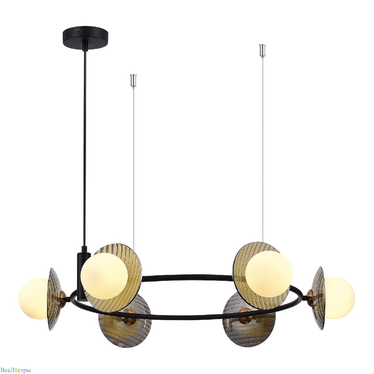 подвесная люстра st luce noon sl1521.413.06