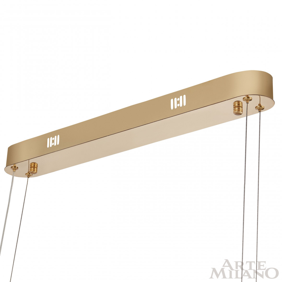 подвесная люстра arte milano venezia 318311/d600 gd