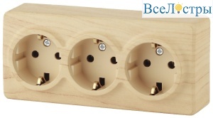 Розетка 2P+E Schuko Эра 11-2208-11 Б0020702