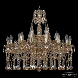 Подвесная люстра Bohemia Ivele Crystal 1413/16+8+4/300 G M721