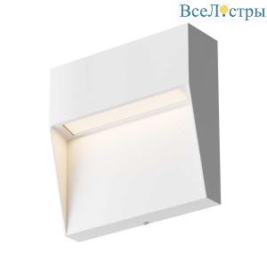 Уличный настенный светодиодный светильник Maytoni Mane O047SL-L3W3K