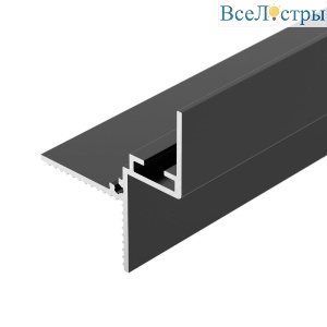 Алюминиевый профиль Arlight СEIL-SHADOW-12-3000 ANOD BLACK 052228