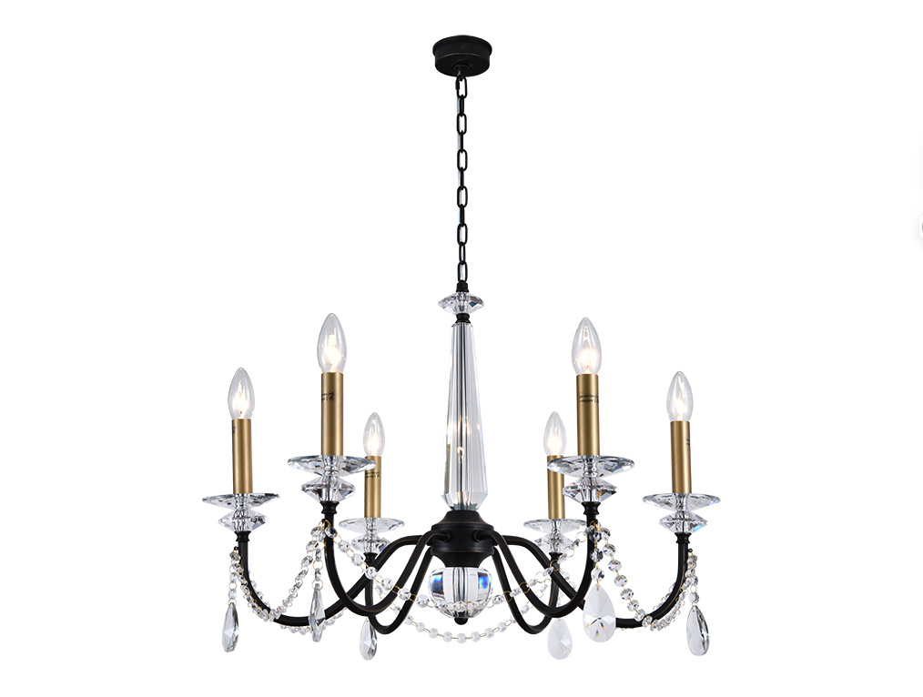 подвесная люстра newport 3976/c black+brass м0071828