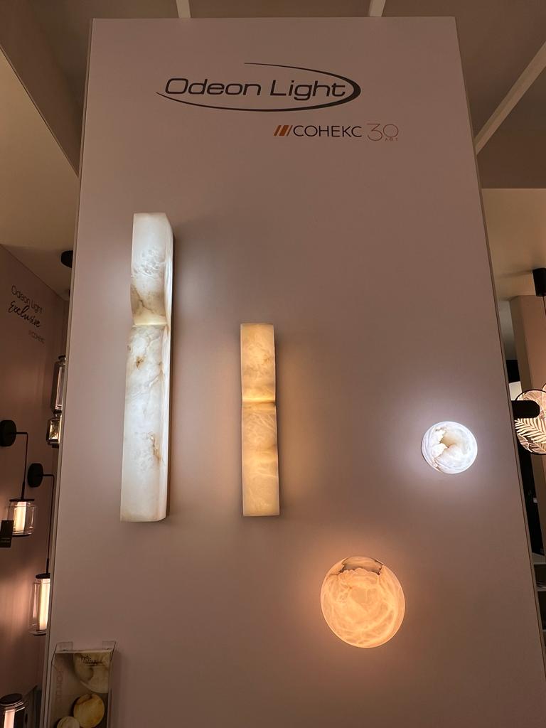 настенный светильник odeon light marbella 6685/15wl
