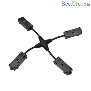 Коннектор питания Х-образный Aployt Magnetic track 220 APL.0280.00.05