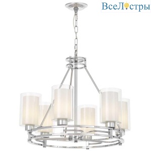 Подвесная люстра Lumina Deco Marietta LDP 8025-6 CHR+WT