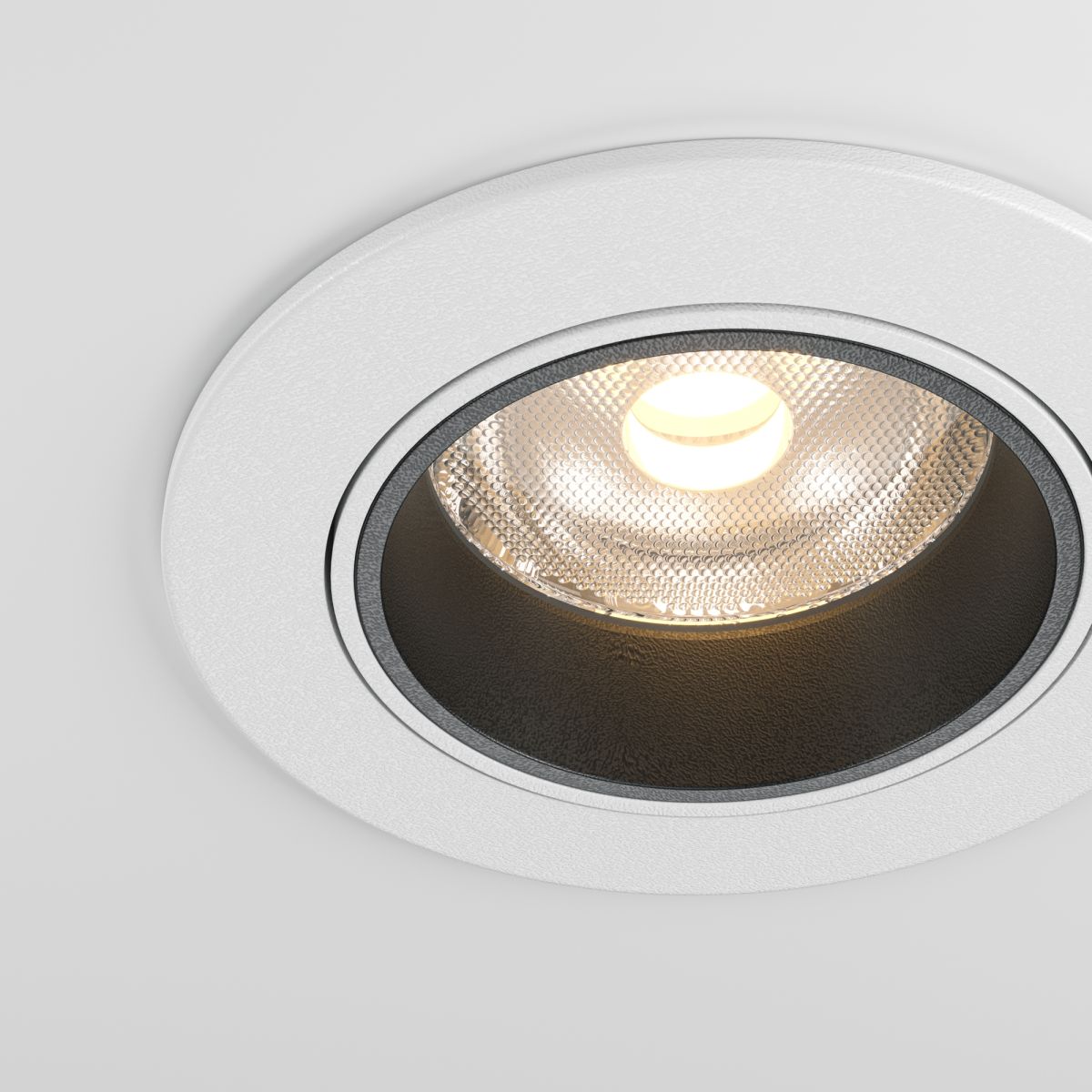 встраиваемый спот maytoni technical focus led dl125-l12-3k-w
