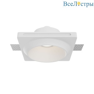 Встраиваемый светильник Maytoni Gyps Modern DL124-GU10-01-TRS-W